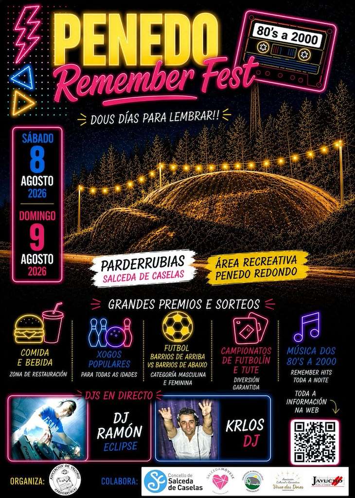 Penedo Remember Fest (2026) en Salceda de Caselas