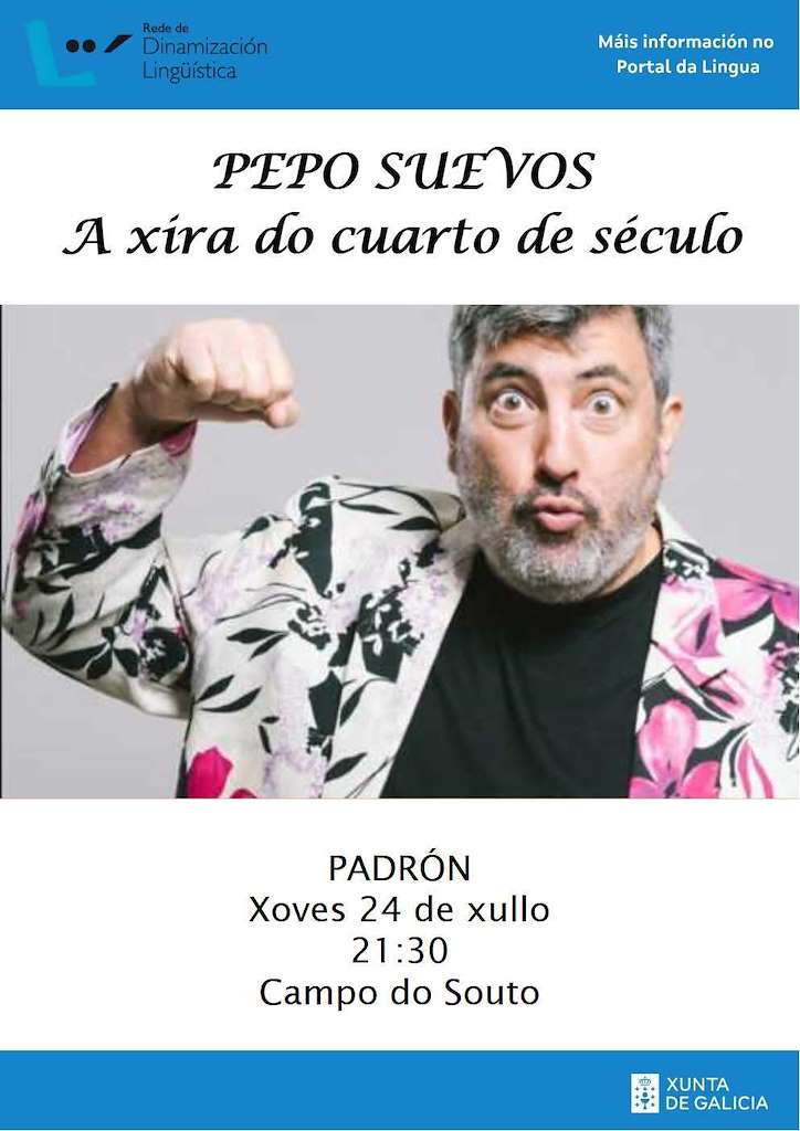 Pepe Suevos - A Xira do Cuarto de Século (2025) en Padrón