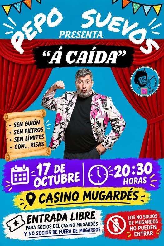 Pepo Suevos - Á Caída  (2026) en Mugardos