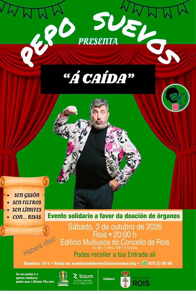 Pepo Suevos - Á Caída (2026) en Rois
