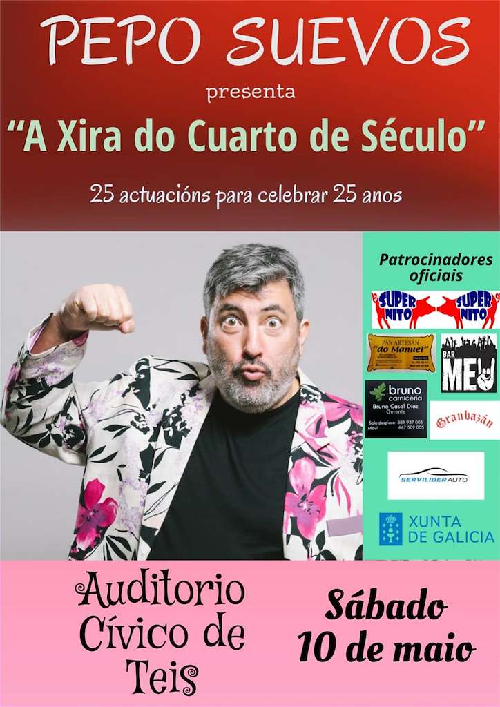 Pepo Suevos - A Xira do Cuarto de Século  (2025) en Vigo