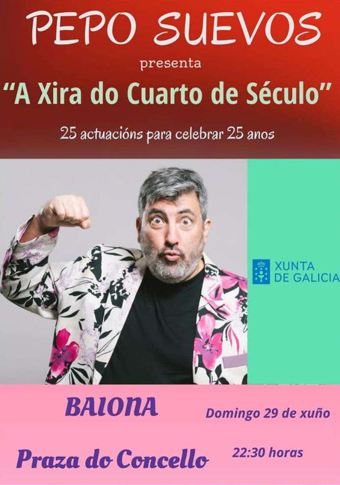 Pepo Suevos - A Xira do Cuarto Século (2025) en Baiona