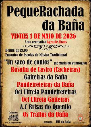 Fechas, información, programa, cartel, imágenes, mapa y ubicación de Pequerachada (2026)  en  A Baña