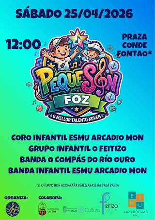 Fechas, información, programa, cartel, imágenes, mapa y ubicación de PequeSon  (2026)  en  Foz