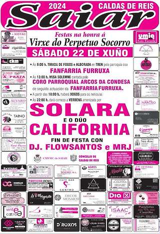 Perpetuo Socorro de Saiar en Caldas de Reis