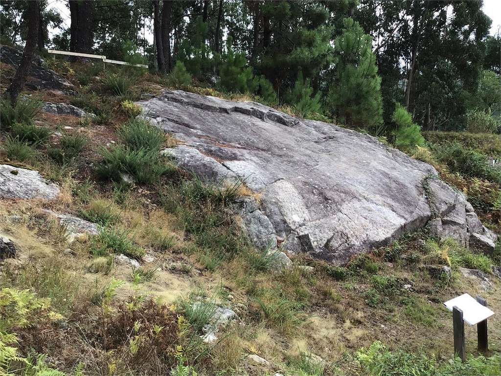 Petroglifo Da Torre de Meira en Moaña