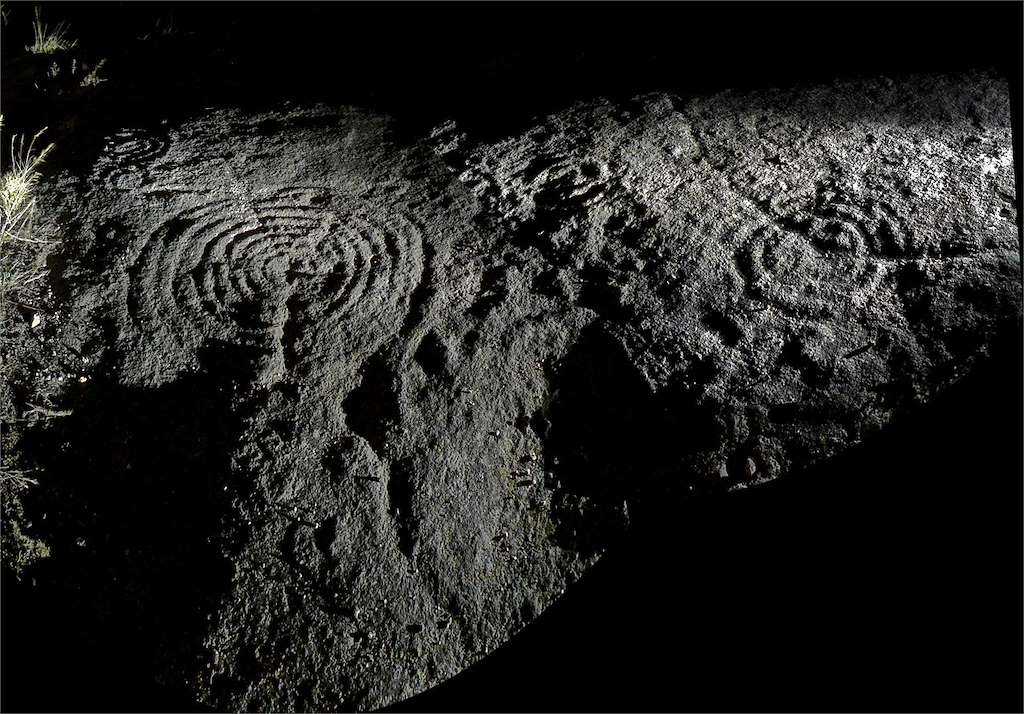 Petroglifo de Correxíns en Santiago de Compostela