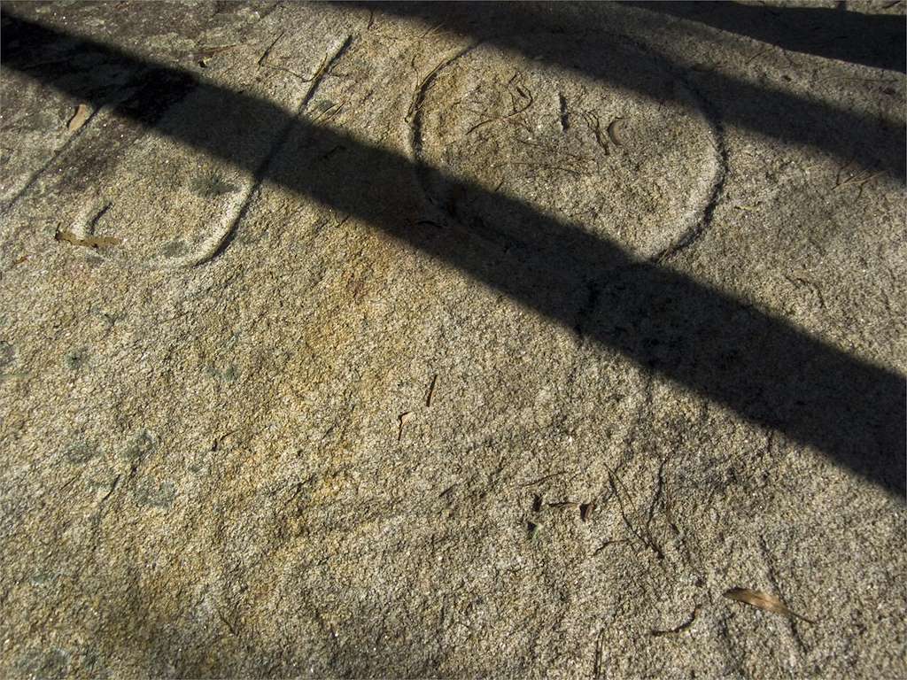 Petroglifo Laxe da Sartaña en O Porto do Son