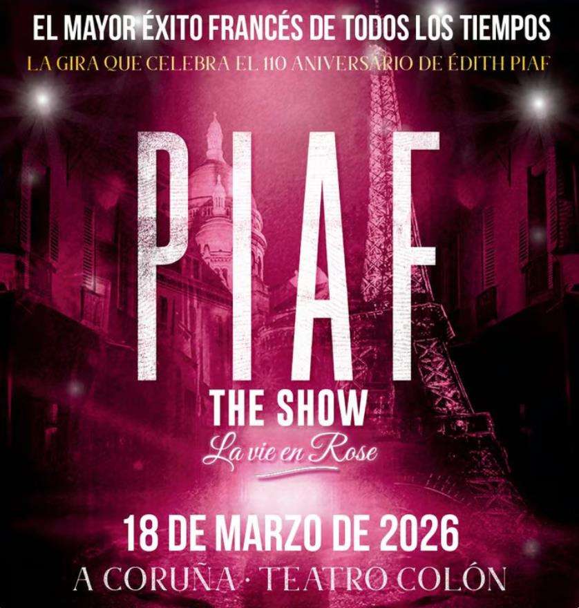 Piaf! The show (2026) en A Coruña