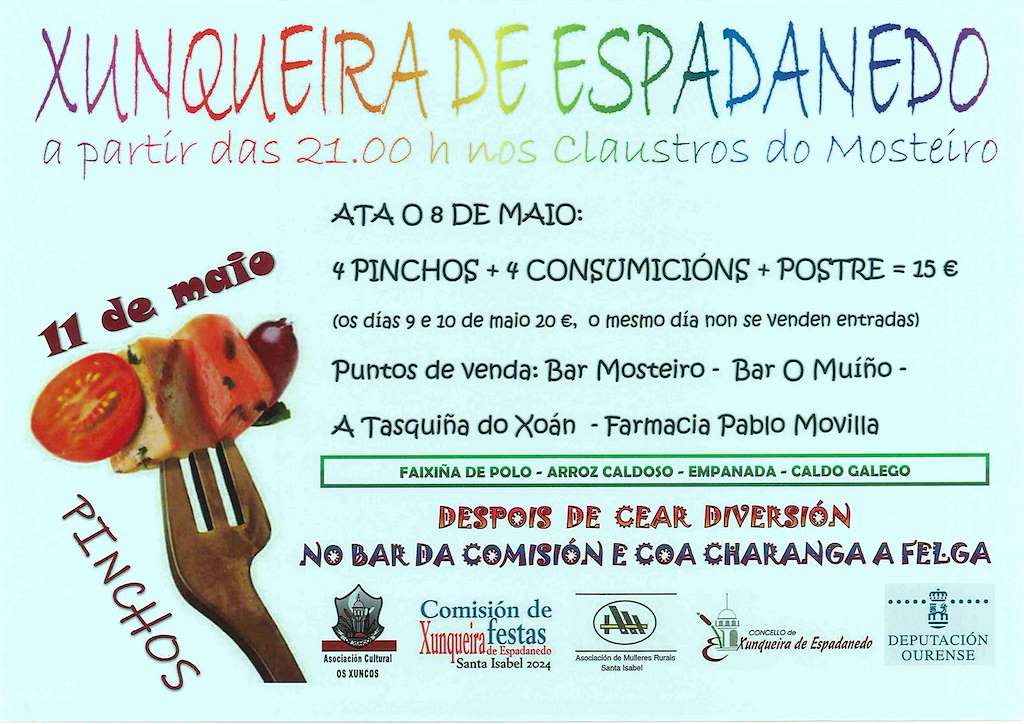 Pincho de Maio (2025) en Xunqueira de Espadanedo