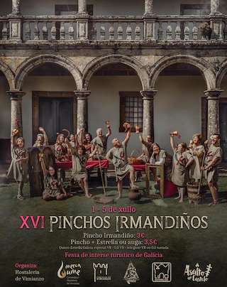 Fechas, información, programa, cartel, imágenes, mapa y ubicación de XVI Pinchos Irmandiños  en  Vimianzo