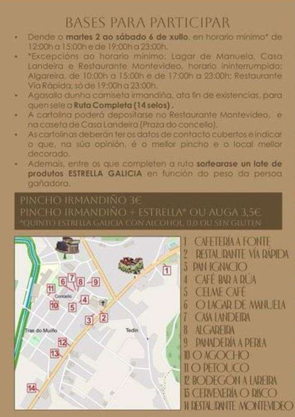 XV Pinchos Irmandiños  en Vimianzo