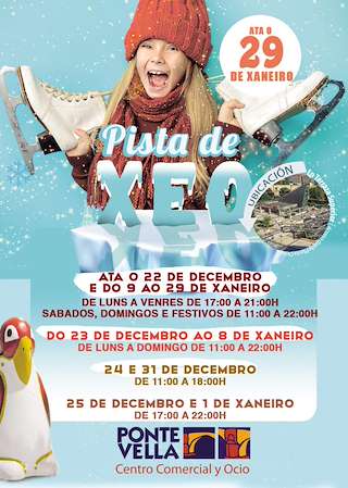Pista de Hielo del C. C. Ponte Vella (2025-2026) en Ourense