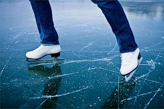 Pista de Hielo en Sarria