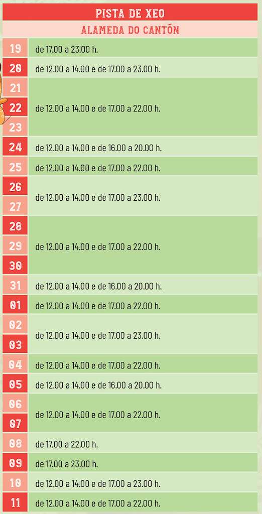 Pista de Hielo (2025-2026) en Ferrol