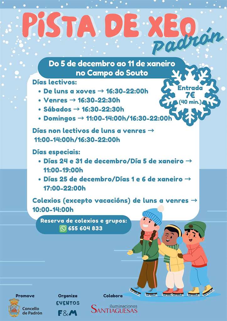 Pista de Hielo (2025-2026) en Padrón