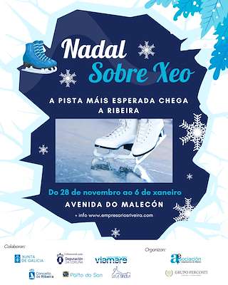 Fechas, información, programa, cartel, imágenes, mapa y ubicación de Pista de Hielo (2025-2026) en Ribeira
