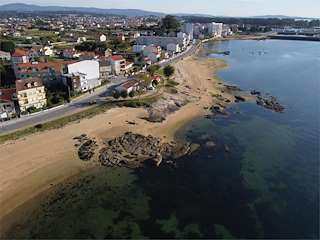 Fechas, información, programa, cartel, imágenes, mapa y ubicación de Playa A Braña  en  Vilanova de Arousa