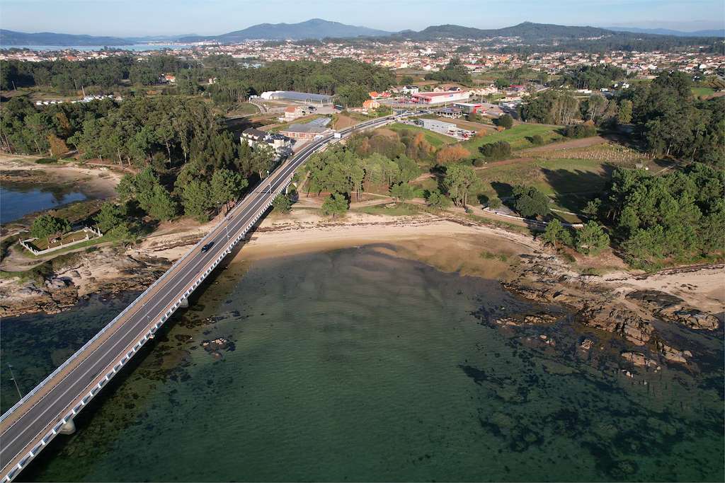 Playa A Cabalgada en Vilanova de Arousa