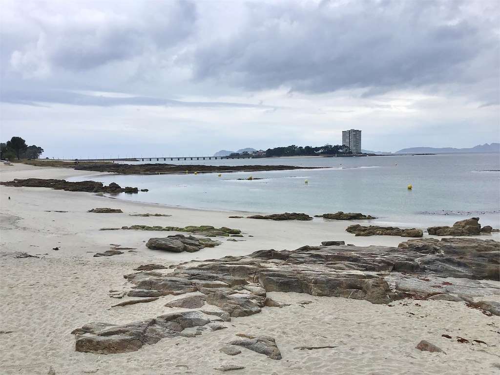 Playa A Fontaíña - A Sirenita en Vigo