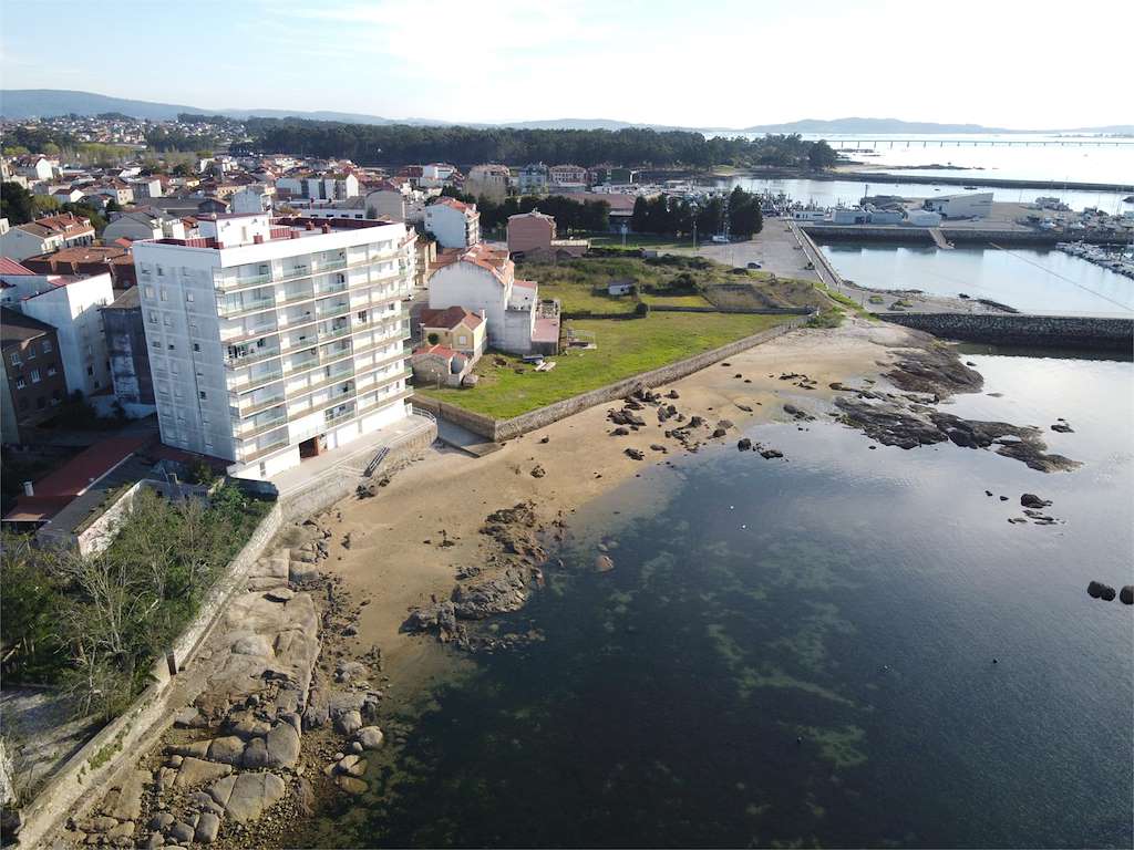 Playa A Igrexa en Vilanova de Arousa