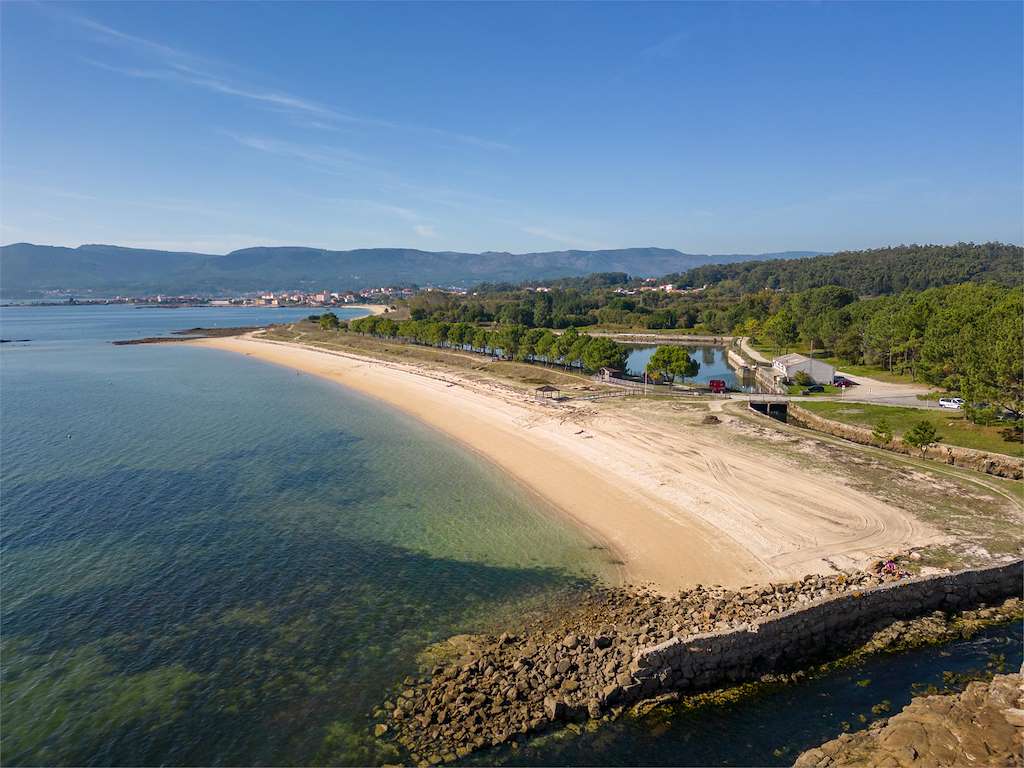 Playa A Retorta en Boiro