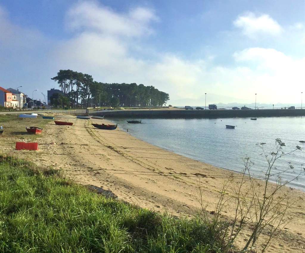 Playa A Sapeira en A Illa de Arousa