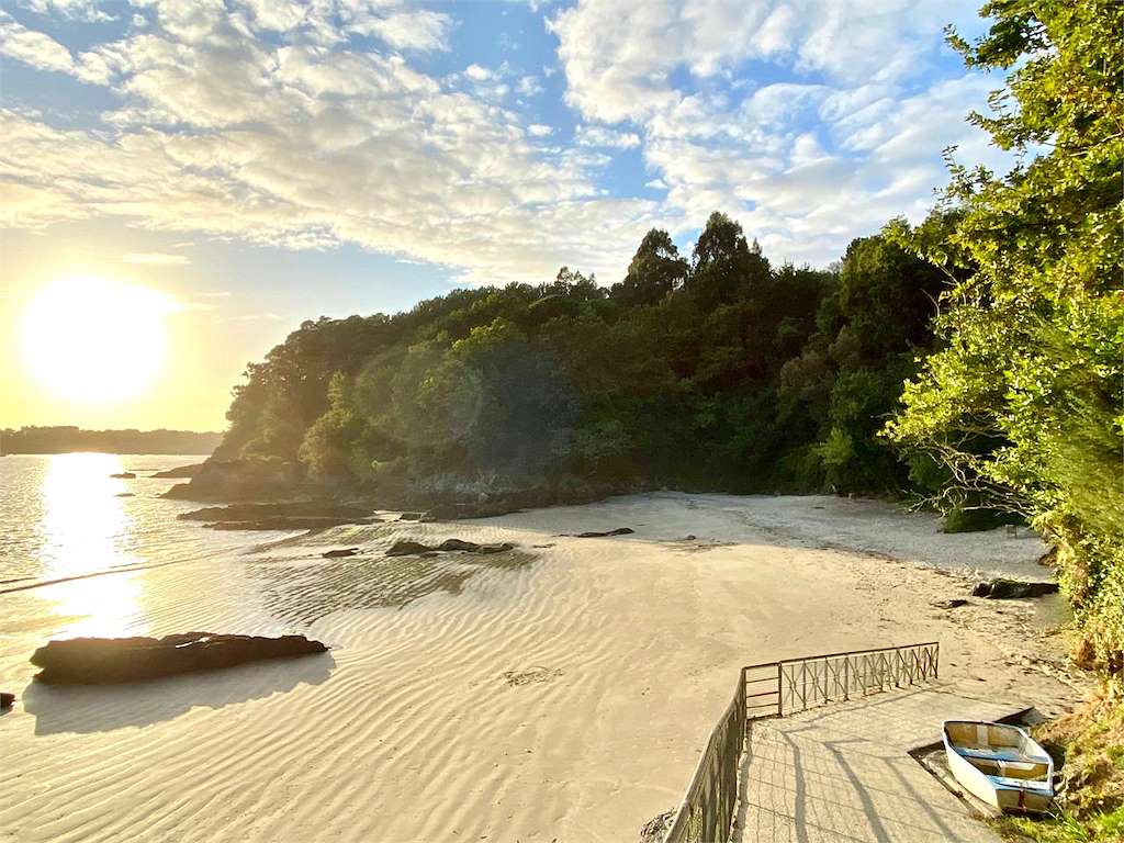 Playa Almieiras en Fene