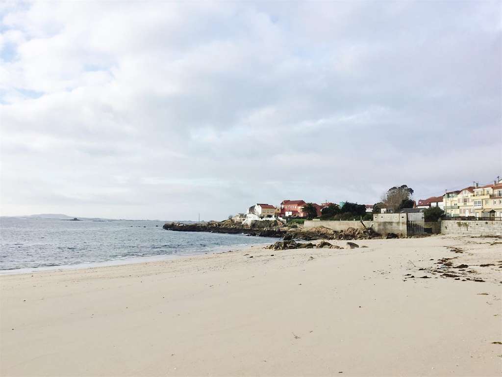 Playa Ameixida en Ribeira