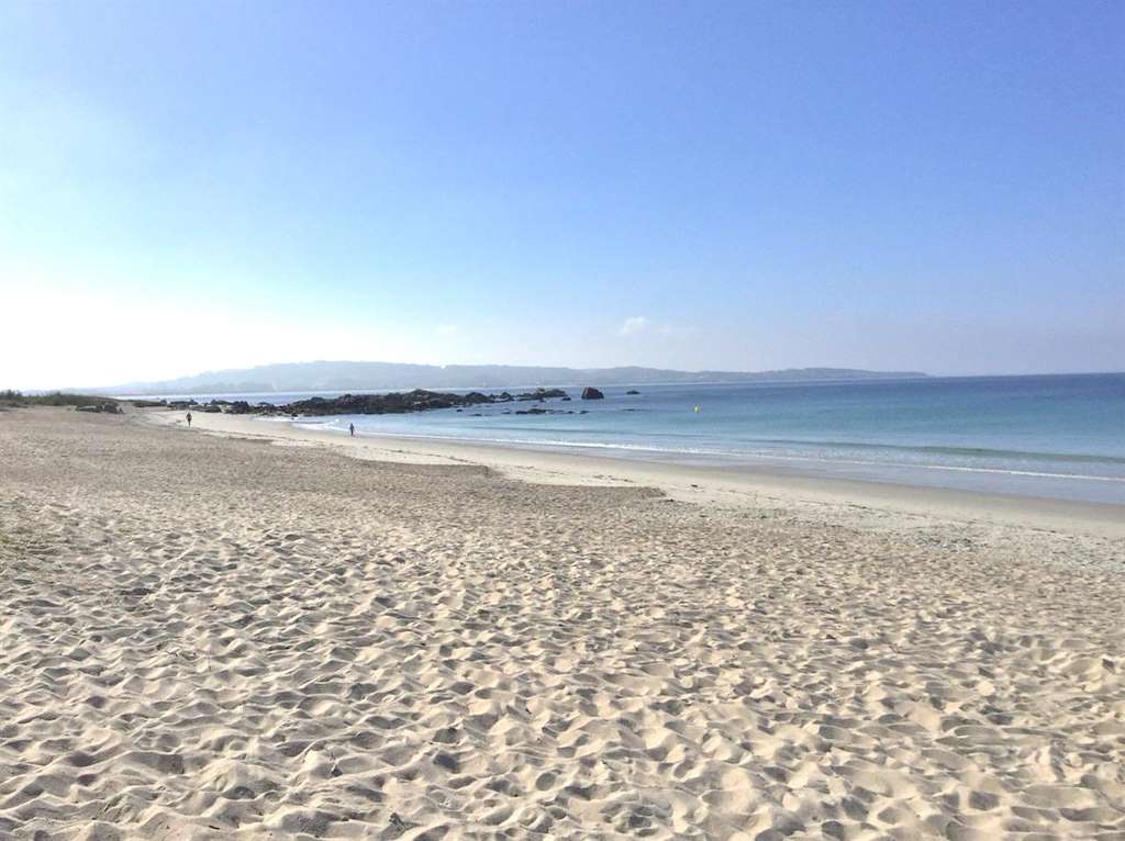 Playa Area da Cruz en O Grove