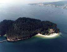 Playa Area da Illa en Poio