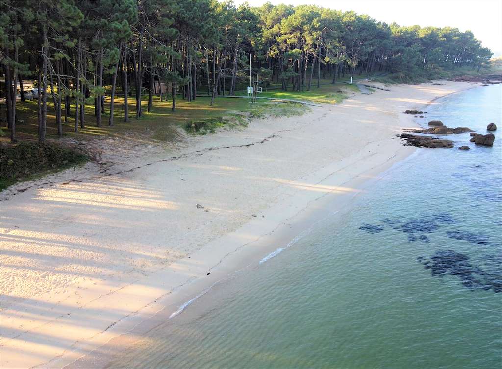 Playa Area da Secada en Illa de Arousa