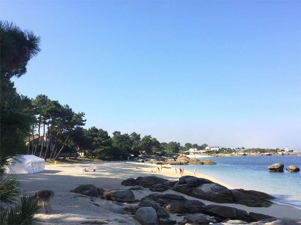 Playa Area das Pipas en O Grove