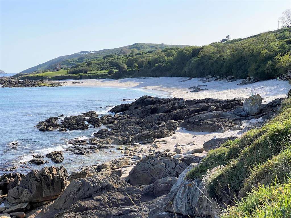 Playa Area dos Cans en Bueu