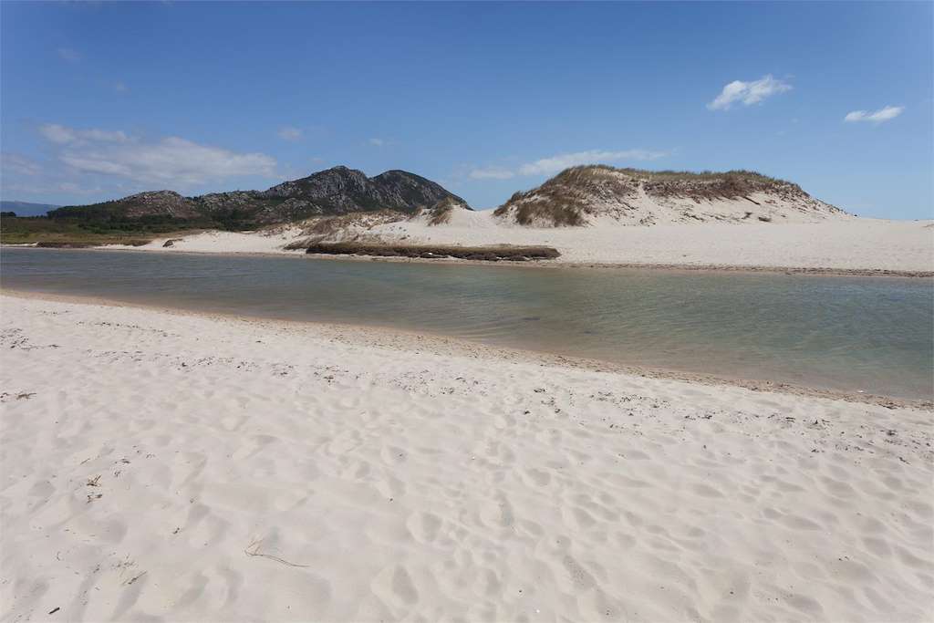 Playa Area Maior en Muros