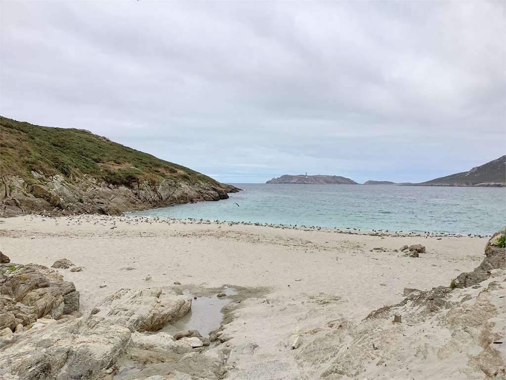 Playa Area Pequena en Malpica de Bergantiños