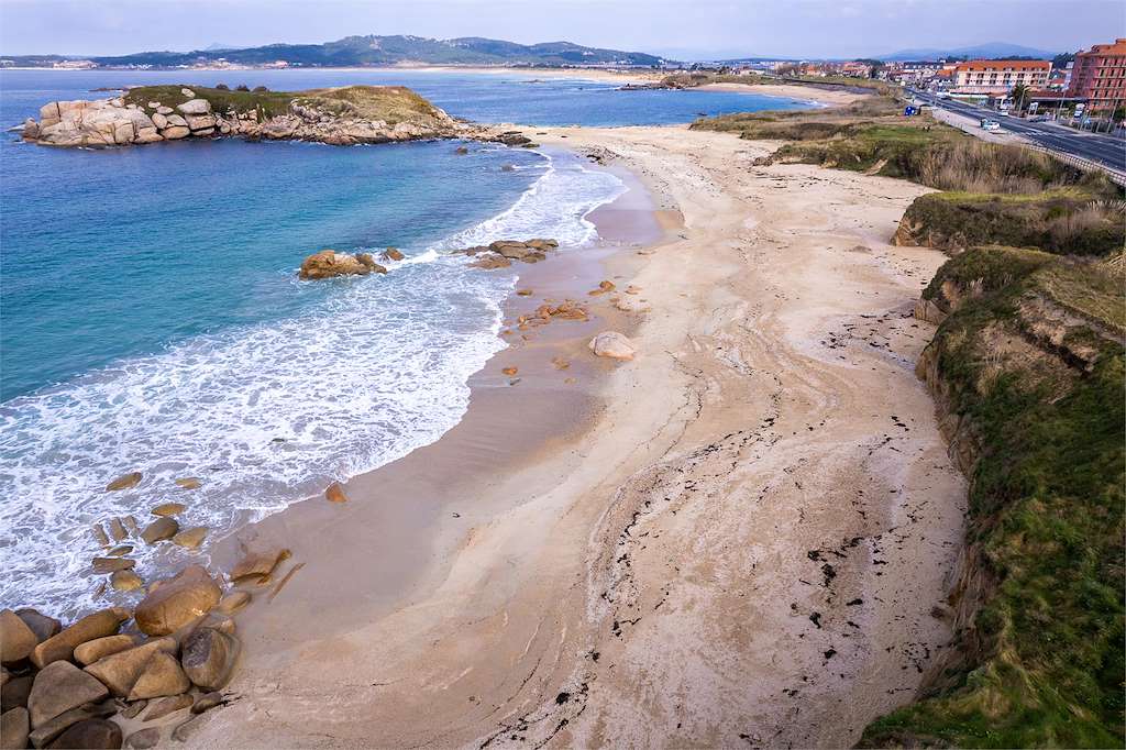 Playa Areas Gordas en Sanxenxo