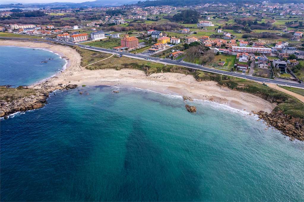 Playa Areas Gordas en Sanxenxo