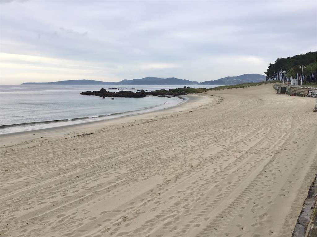 Playa Argazada en Vigo