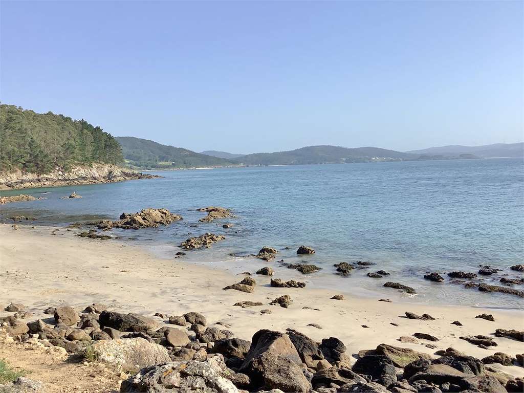 Playa Ariña Blanca en Camariñas