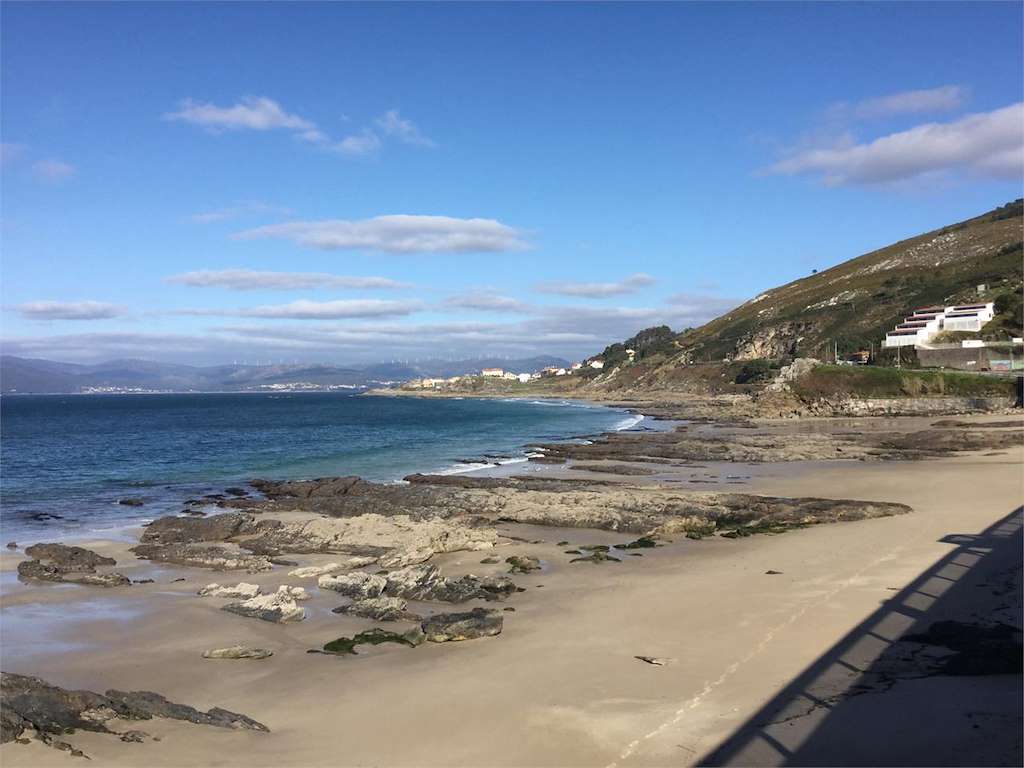 Playa Arnela en Porto do Son