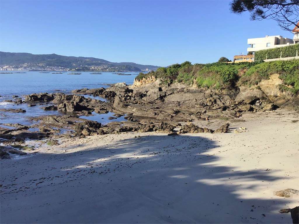 Playa Arribas Brancas en Nigrán