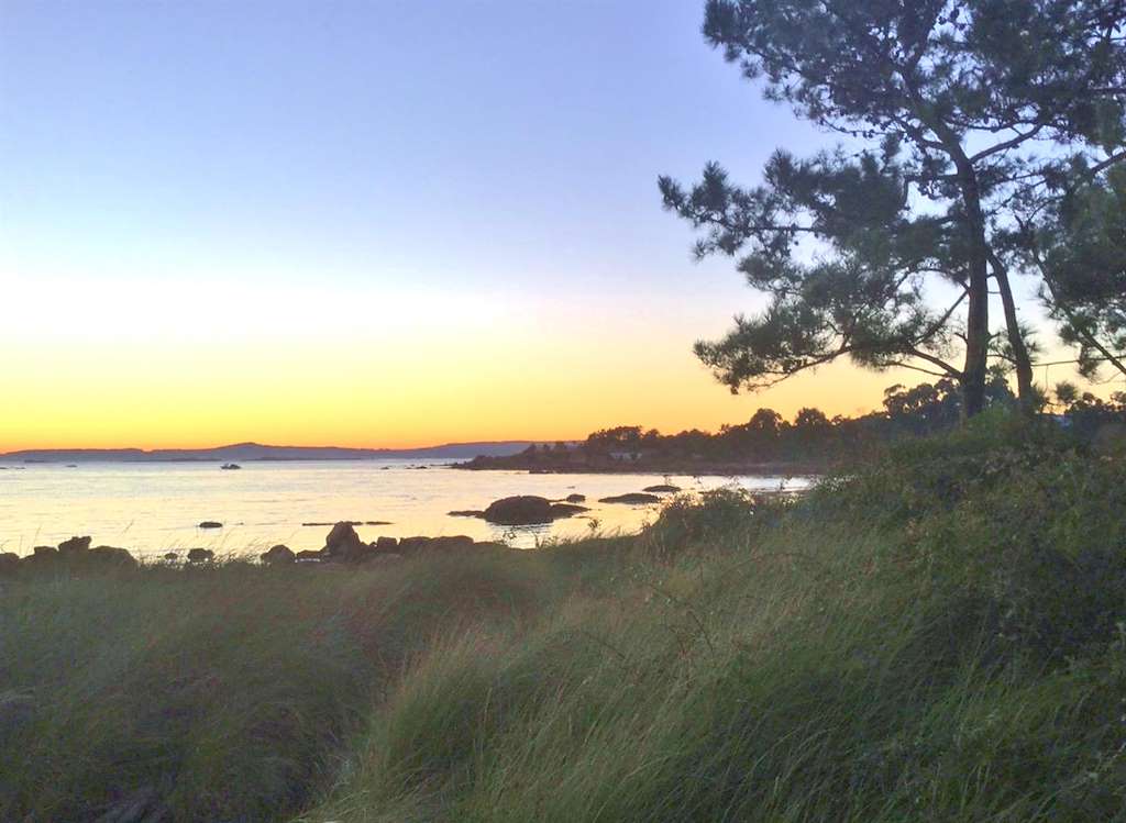 Playa As Aceñas en Illa de Arousa