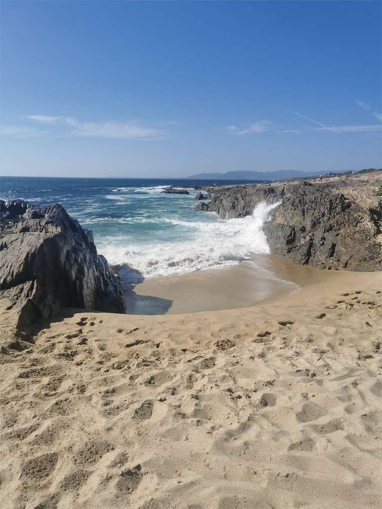 Playa As Furnas en Porto do Son