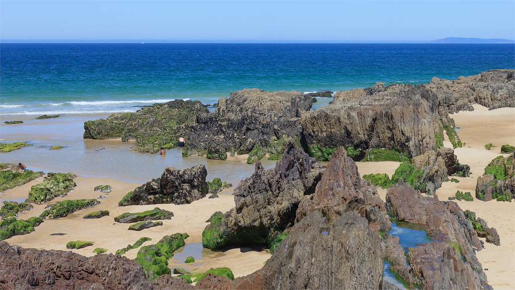 Playa As Furnas en Porto do Son