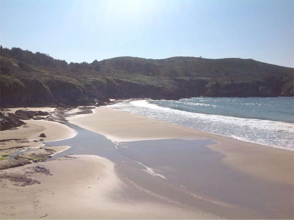 Playa Baleo en Valdoviño