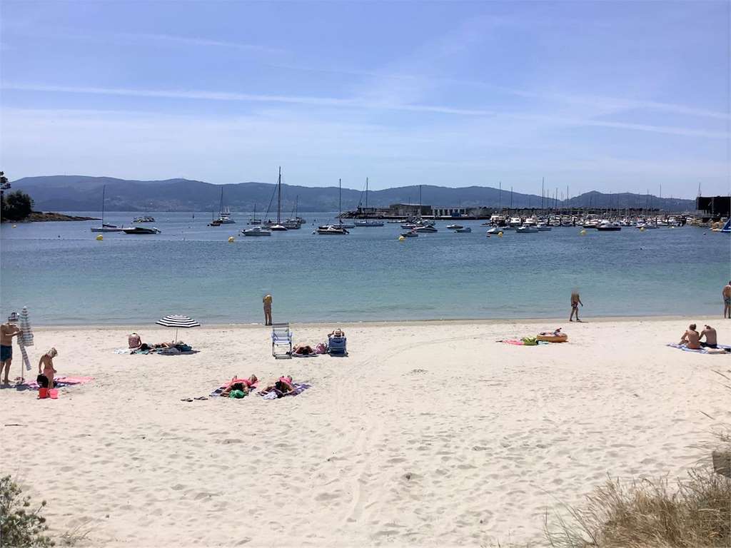 Playa Baltar/Portonovo en Sanxenxo