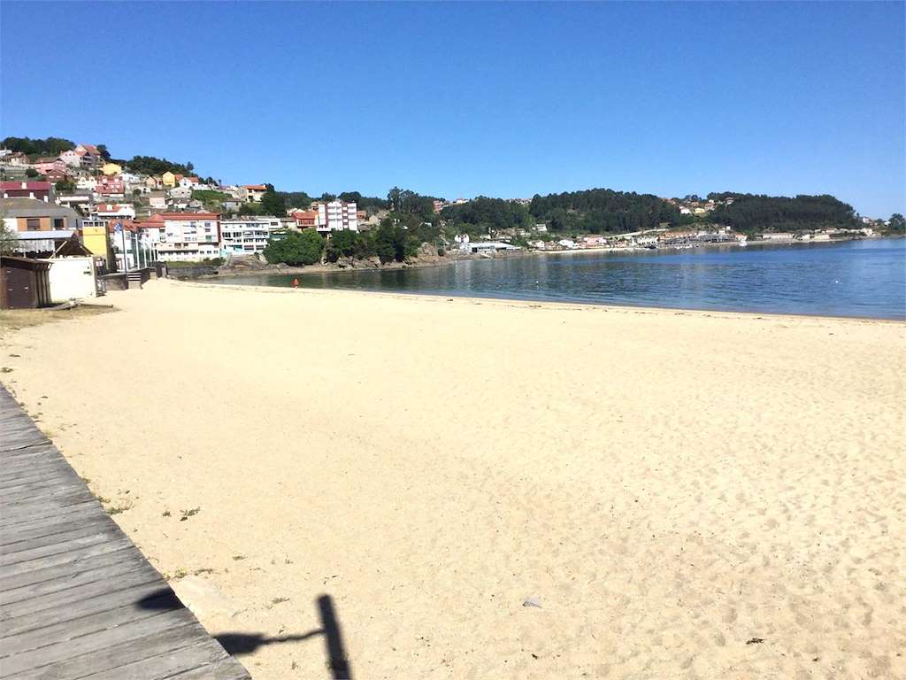 Playa Banda do Río en Bueu