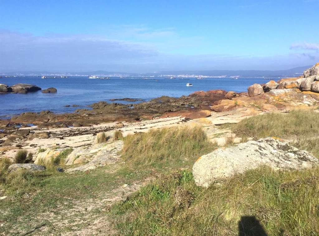 Playa Barbafeita en A Illa de Arousa
