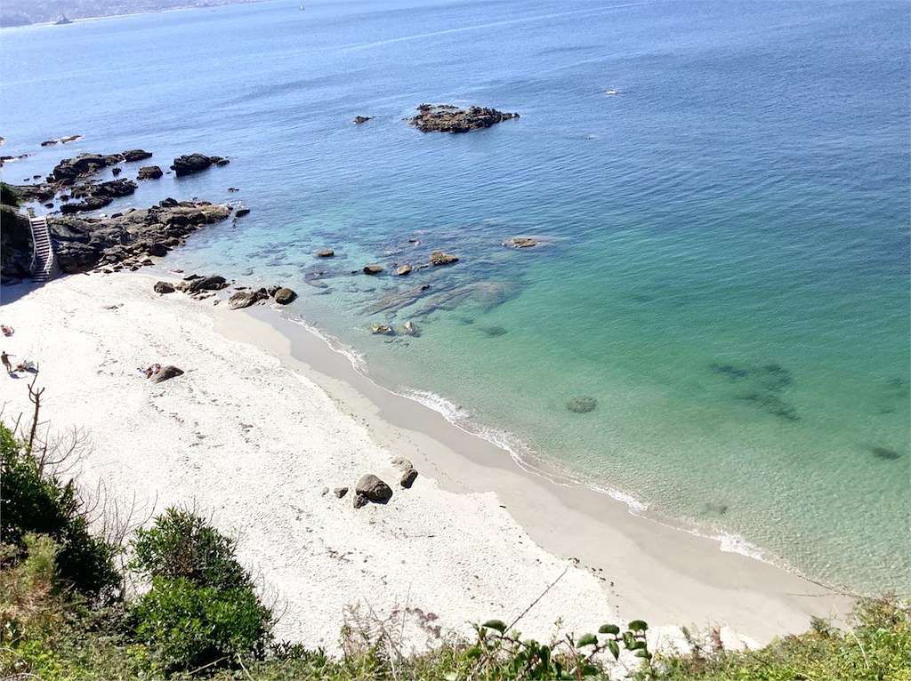 Playa Barreiros en Sanxenxo
